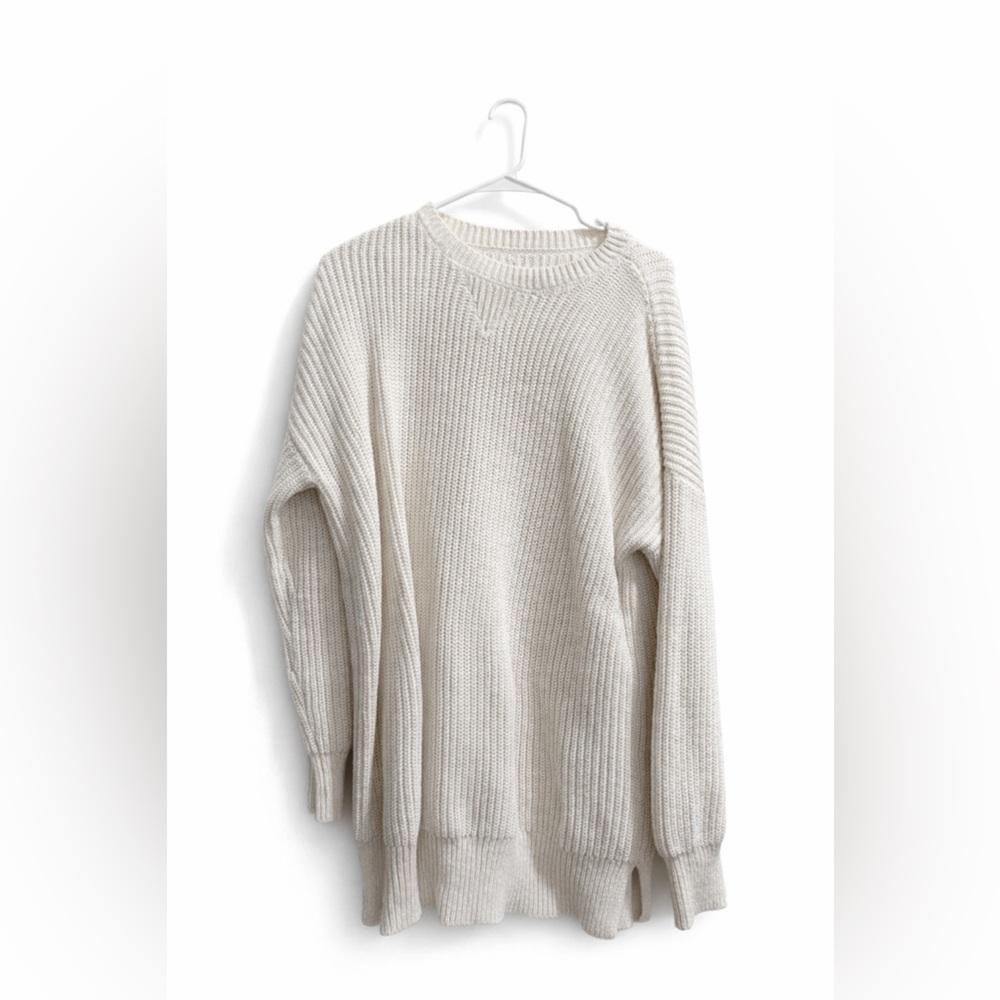 White Knit Sweater